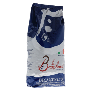 Zrnková káva - Grainy Coffee La Brasiliana decaffeinato 1kg