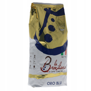 Zrnková káva -  Kávové zrná La Brasiliana Oro Blu 1kg