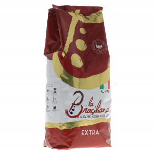 Zrnková káva -  Kávové zrná La Brasiliana Rosso Extra 1kg