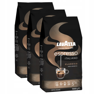 Zrnková káva - Granner Coffee Lavazza Espresso 3x1kg