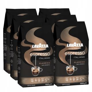 Zrnková káva - Granner Coffee Lavazza Espresso 6x1kg