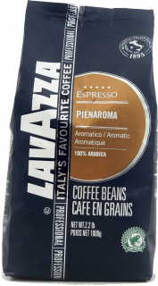 Zrnková káva -  Granner Coffee Lavazza Piennom 100% Arabica 1kg