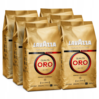 Zrnková káva - Granner Coffee Lavazza Quality Oro 6x1kg