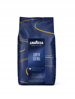Zrnková káva - Lavazza Super Crema Cream 1000 g Obilie