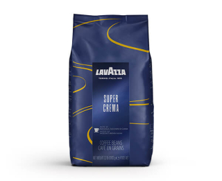 Zrnková káva -  Lavazza Super Crema 1kg Káva