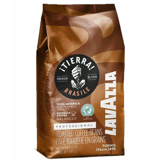 Zrnková káva - Granner Coffee Lavazza Tierra Brasile Arabica 1kg
