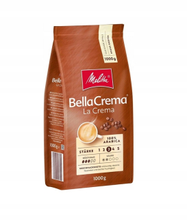 Zrnková káva -  Kávové zrná MELITTA Bella Crema La Crema 1kg