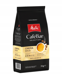 Zrnková káva -  Káva žula Melitta CafeBar Crema Gold 1 kg