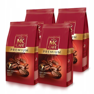 Zrnková káva -  Káva Beans Mk Cafe Premium 4x1kg Set