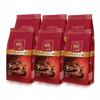 Zrnková káva -  Káva Beans Mk Cafe Premium 6x1kg Set