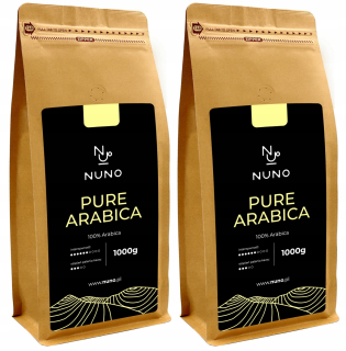 Zrnková káva -  Kávové zrná NUNO Arabica 100% 72 h OD BEHU 2kg