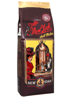 Zrnková káva -  New York Extra 1kg Coffee Beans (5% JBM) čerstvé