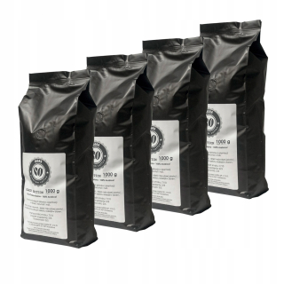 Zrnková káva -  Káva Beans Nigra Premium Black Edition 4kg