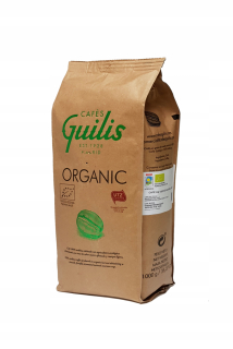 Zrnková káva -  Organické kávové fazuľa 100% Arabica Cafe Guilis