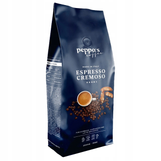 Zrnková káva - Káva Beans Peppo's Espresso Cremoso 1KG