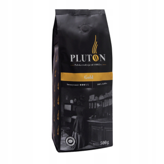 Zrnková káva - Kávové zrná PLUTON GOLD 500 g