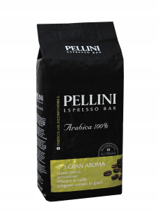 Zrnková káva -  Káva Granular Pellini Gran Aroma 100% Arabica 1kg