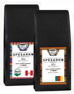 Zrnková káva -  Spesarro mix Granulárna káva. Čerstvo pečené 2 kg