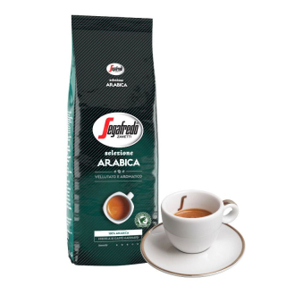 Zrnková káva -  Káva zrna Segafredo Arabica 250 g s pohárom