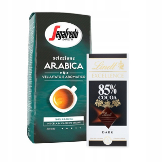 Zrnková káva -  Káva Beans Segafredo Arabica + Čokoláda Lindt