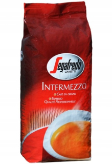 Zrnková káva -  Káva Beans Segafredo Intermezzo 1 kg až 05.20r