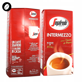 Zrnková káva - Kávové zrná Segafredo Intermezzo 1kg