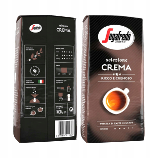 Zrnková káva - Káva zrna SEGAFREDO SELEZIONE CREMA 1KG