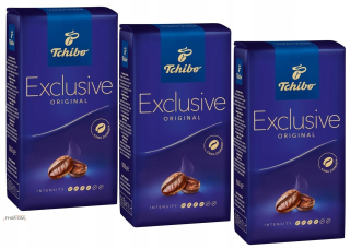 Zrnková káva -  Káva Granist Tchibo Exclusive Grain 1kg X3