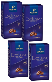 Zrnková káva -  Káva Beans Tchibo Exclusive Grain 1kg X4