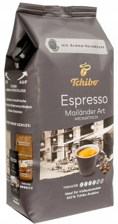 Zrnková káva -  Tchibo Espresso Mayander 1kg Obilie