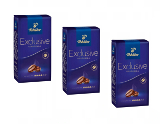 Zrnková káva - Tchibo Exclusive 3 X1KG Káva Beans