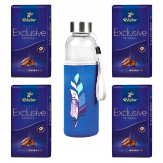 Zrnková káva -  Tchibo Exclusive Mini Coffee Mini Paka 4x 1KG