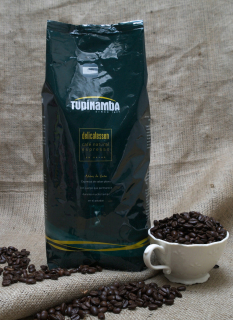 Zrnková káva -  Káva Beans Tupinamba Prírodné tmavé 1kg