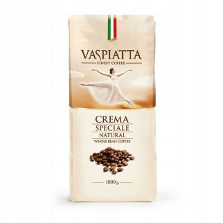 Zrnková káva -  Kávové zrná Vaspiatta CREMA SPECJALE 1kg