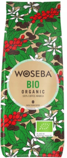 Zrnková káva -  Kávové zrná Woseba Bio Organic 500g