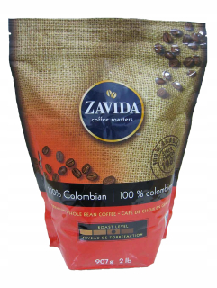 Zrnková káva -  Káva Beaning Zavida Colombian 907G ROKA