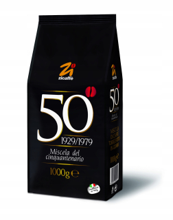 Zrnková káva -  Kávové zrná Zicaffe Cinquantenario 1000 g