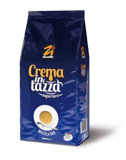 Zrnková káva -  Zicaffe Crema v kávových zrnách Tazza Superiore 1k