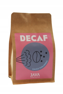 Káva bez kofeínu - Kávové zrná bez kofeínu svetlo pražená Kolumbia