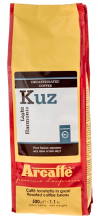 Káva bez kofeínu - Balenie kávy Arcafe Kuz 500g