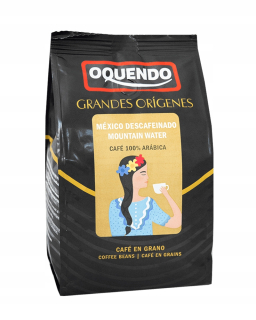 Zrnková káva -  Káva Beans of Decaffeino Oquendo Mexiko 250g