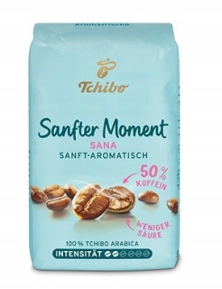 Káva bez kofeínu -  Tchibo Sana 5 500g Helical Coffee Bean