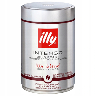 Zrnková káva - Grainy Coffee Illy Espresso Intenso Dark 250g