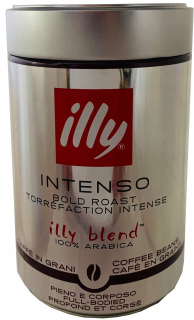 Zrnková káva - Kávové zrná Illy Intenso 250g