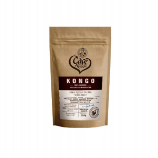 Zrnková káva - Ručne pražená zrnková káva 100% Arabica Congo 2
