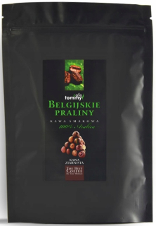 Zrnková káva - Kávové zrná ochutené belgickými pralinkami 250g