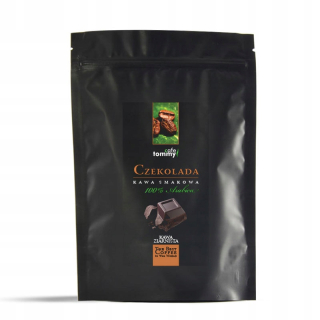 Zrnková káva -  Káva Beans Ochutené mlieko čokoládové zľavy!