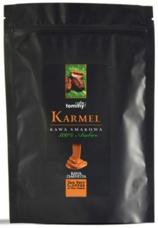 Zrnková káva - Karamelové kávové zrná Tommy Cafe 250g