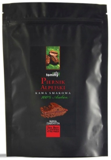 Zrnková káva - Káva Beans Flavor Perník Greenbread Alpine 250g Tommy