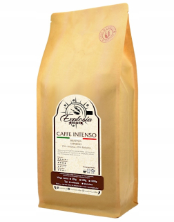 Zrnková káva - Káva zrnitý čerstvo pečené caffe intenso 1000g